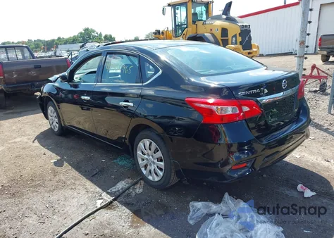 2017 Nissan Sentra S из США, поврежденный, VIN 3N1AB7AP3HY221048